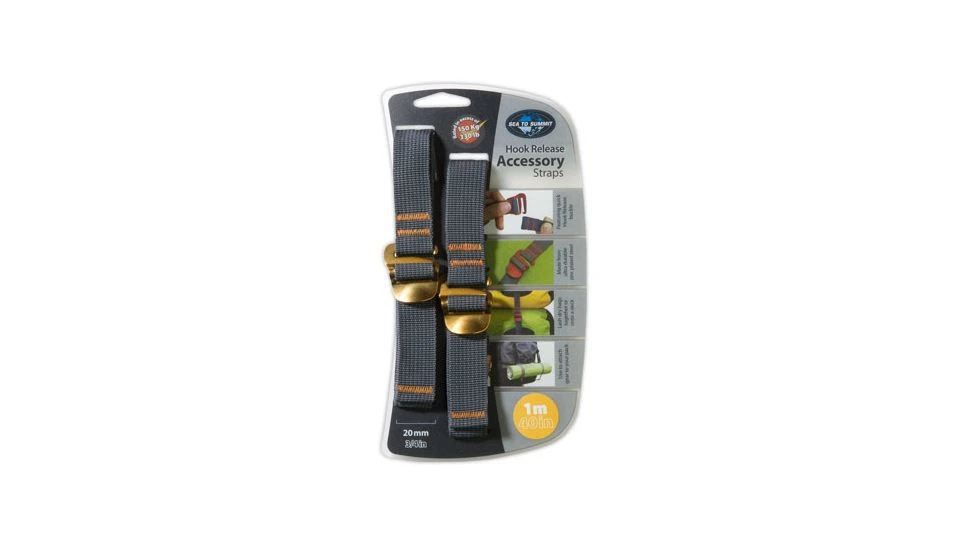 Sea To Summit 20 Mm Hook Release Accessory Straps 3 Sea To Summit 20 Mm Hook Release Accessory Straps