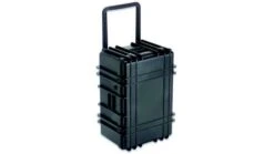 UW Kinetics 1427 Transit Case Dry Box With Wheels, Black